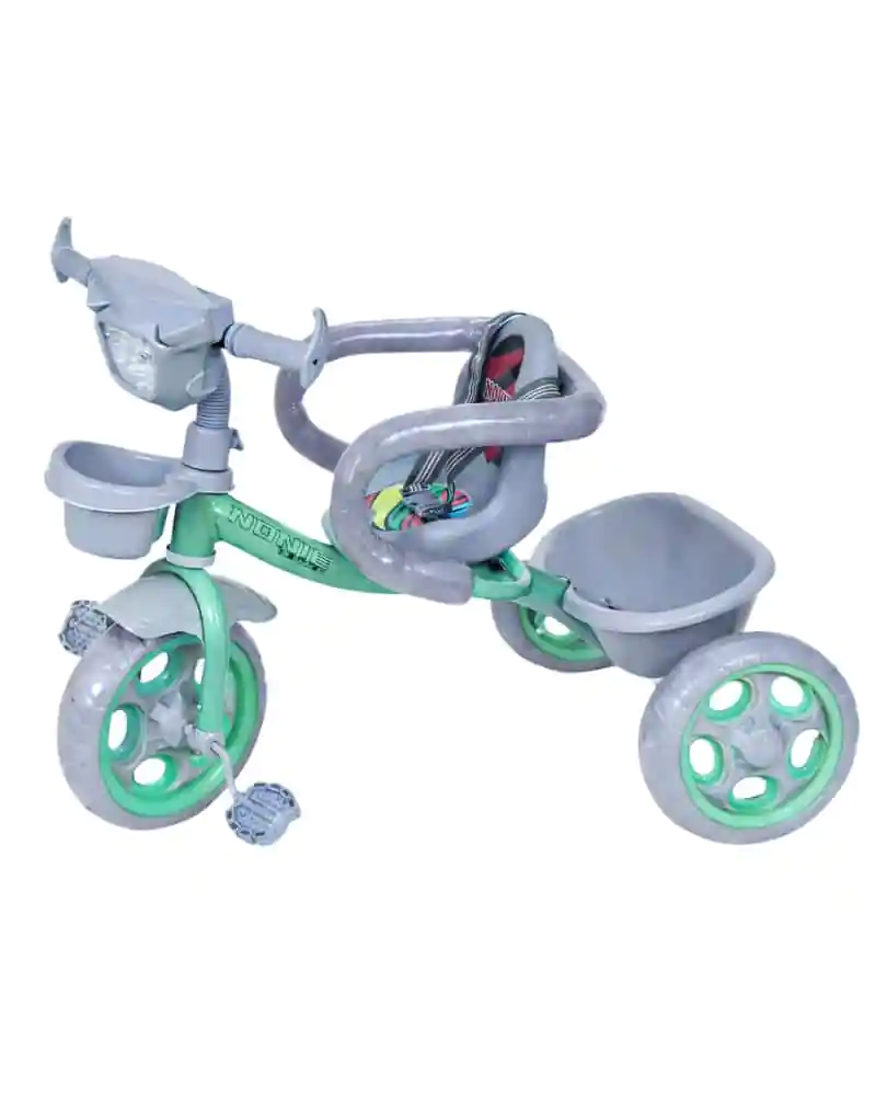 Hexa Grey Jungla Musical Baby Tricycle for Ages 3+ - Image 3